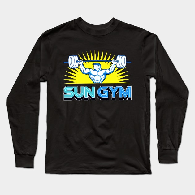 Sun Gym Long Sleeve T-Shirt by The Lamante Quote